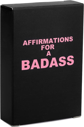 Badass Affirmation Cards - Daily Motivational and Inspirational Cards for Women