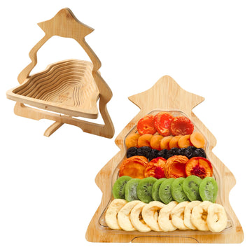 Dried Fruit Gift Basket– Healthy Gourmet Snack Box - Holiday Food Tray - Variety Snacks - Birthday, Sympathy, Mom, Dad, Corporate Tray - Bonnie & Pop