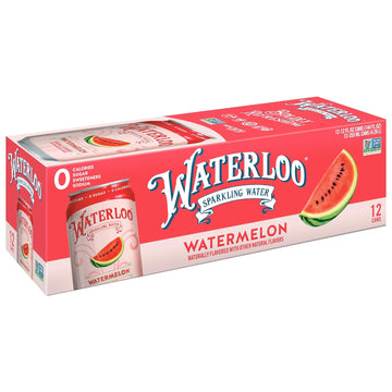 Waterloo Sparkling Water, Summer Berry Naturally Flavored, 12 Fl Oz Cans (Pack of 12) – Zero Calories and Zero Sugar or Sweeteners of Any Kind